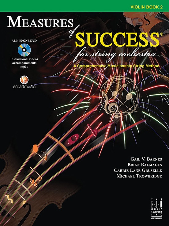 Measures of Success for String Orchestra-Violin Book 2
