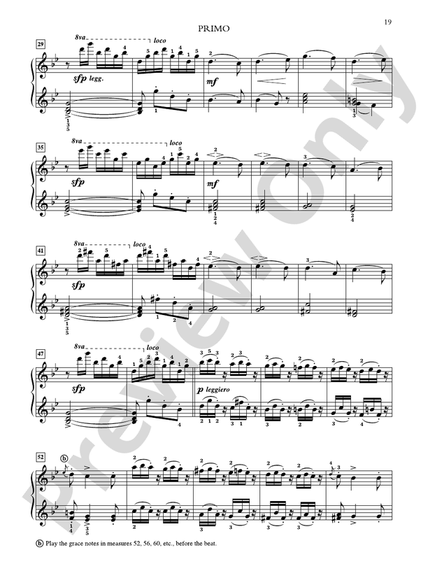 Brahms: Hungarian Dances, Volume 1 - Piano Duet (1 Piano, 4 Hands)