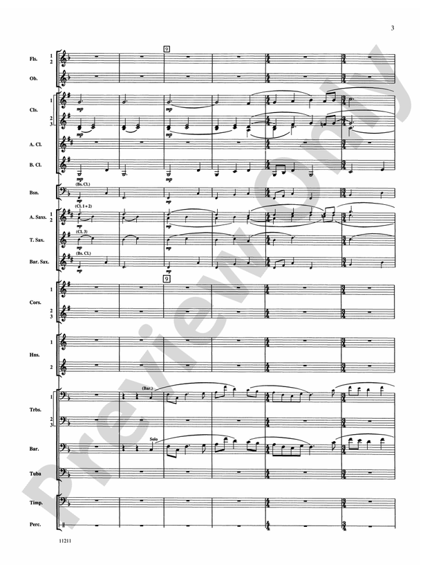 Petty Harbour Bait Skiff Concert Band Conductor Score & Parts Digital Sheet Music Download