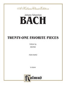 Bach: Twenty One Favorite Pieces: Sarabande from the First French