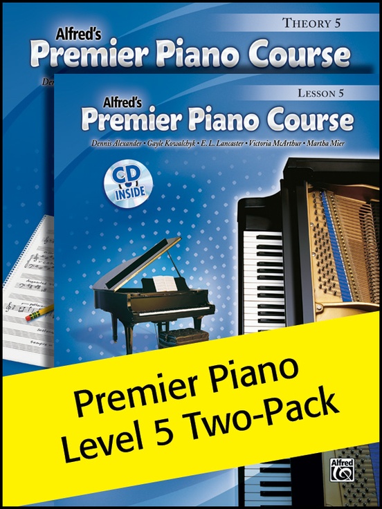 Premier Piano Course, Lesson & Theory 5 (Value Pack)