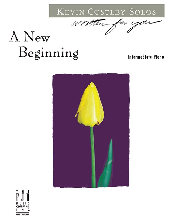 A New Beginning Piano Kevin Costley Digital Sheet Music Download