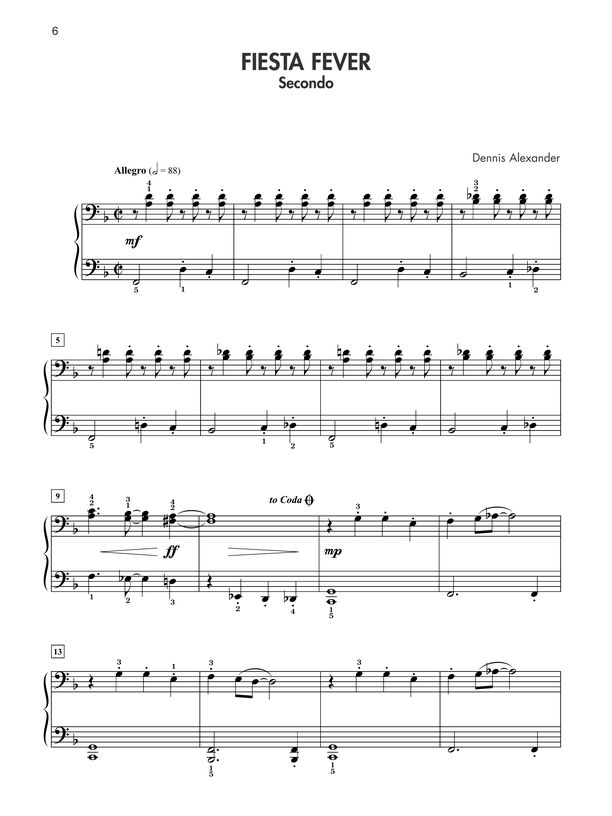 Just for Two, Book 2 - Piano Duet (1 Piano, 4 Hands)