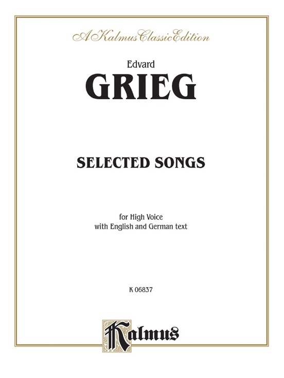 Selected Songs for High Voice