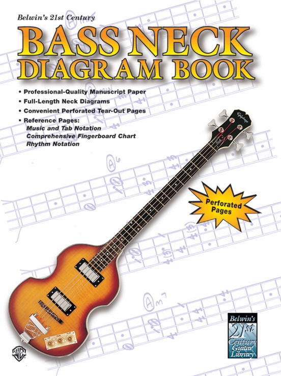 Belwin's 21st Century Bass Neck Diagram Book