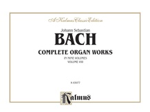 Complete Organ Works, Volume VIII