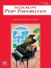 Schaum Pop Favorites, A: The Red Book