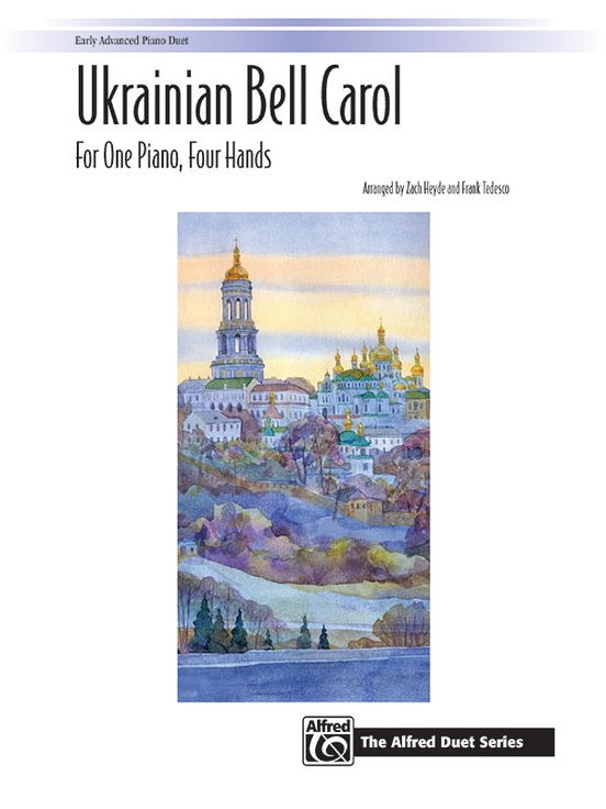 Ukrainian Bell Carol: Piano Duet (1 Piano, 4 Hands) Sheet