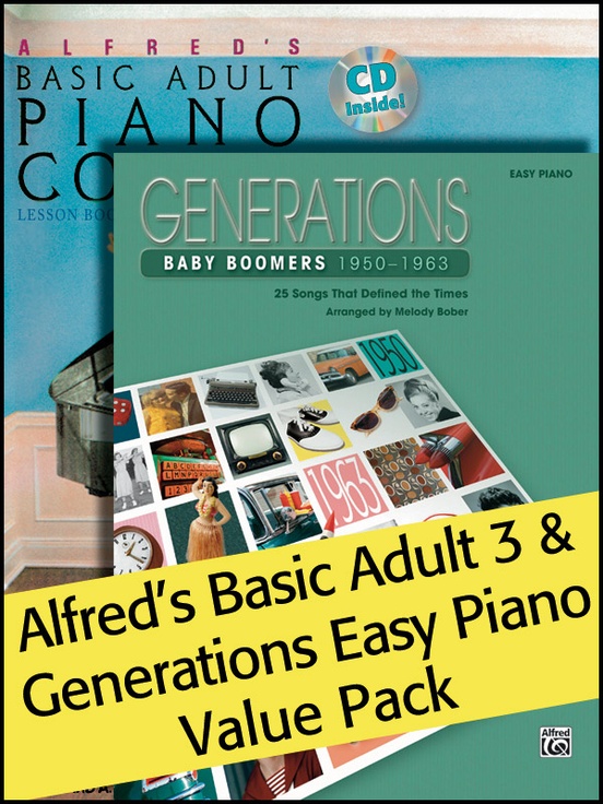 Alfred's Basic Adult 3 (Value Pack)