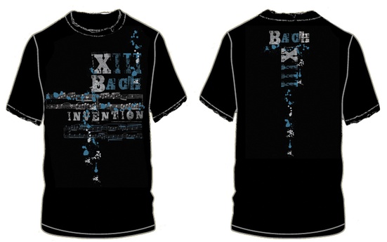 Bach Invention XIII T-Shirt (Large)