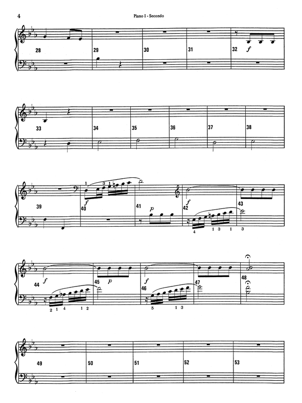 Wind Serenade - Piano Quartet (2 Pianos, 8 Hands)