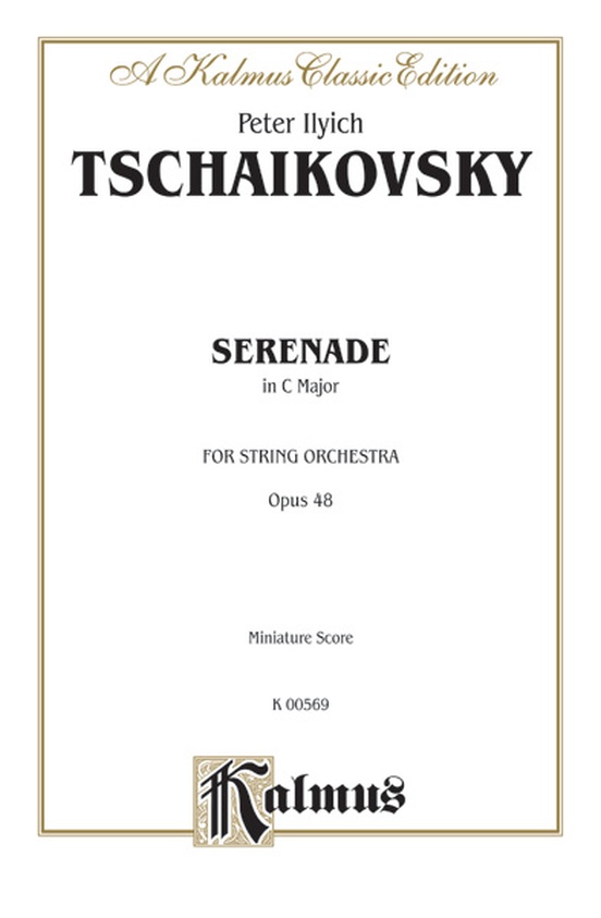 Serenade for String Orchestra, Opus 48