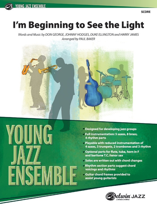 I M Beginning To See The Light Jazz Ensemble Conductor Score