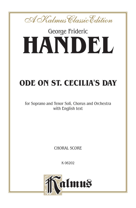 Ode to St. Cecilia