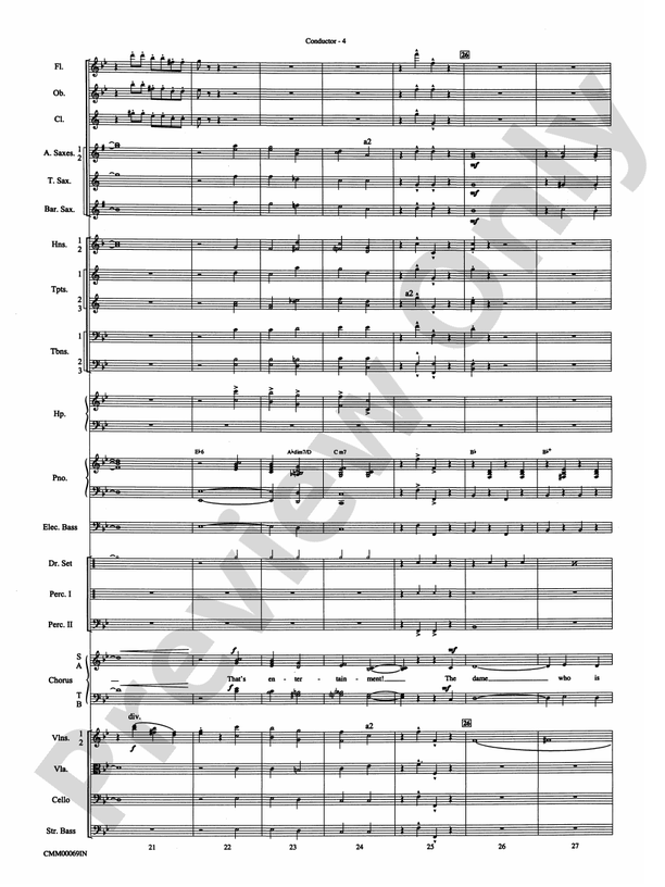 A Swingin' Holiday - E-flat Alto Saxophone 1" Sheet Music for Jazz  Ensemble - Sheet Music Now
