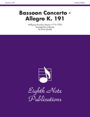 Bassoon Concerto: Allegro, K. 191