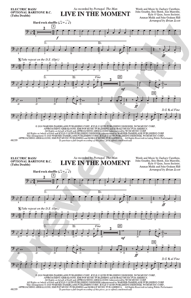 Live in the Moment: Electric Bass