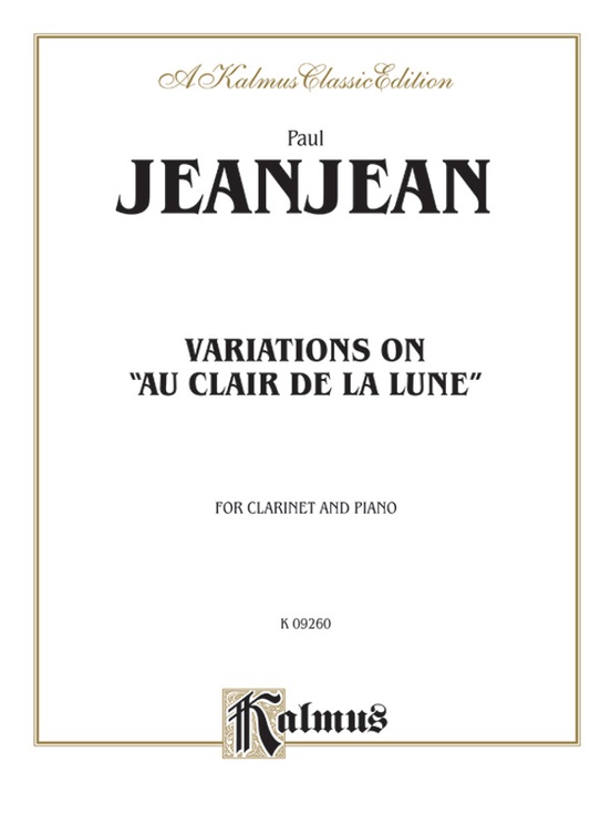 Variations on "Au Clair de la Lune"
