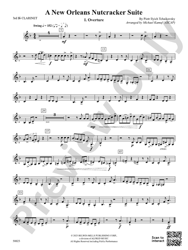 A New Orleans Nutcracker Suite 3rd Bflat 3rd Bflat