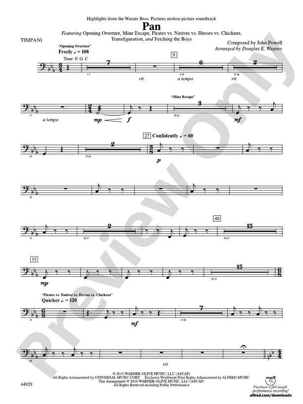 Pan Highlights from the Warner Bros. Pictures Motion Picture