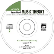 Alfred's Essentials of Music Theory: Ear Training CD 2 (for Book 3)