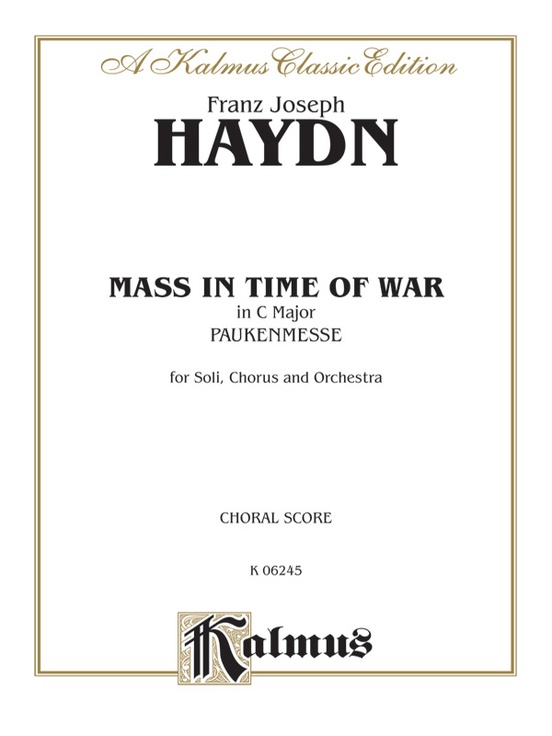 Paukenmesse (Missa in Tempori Belli) in C Major