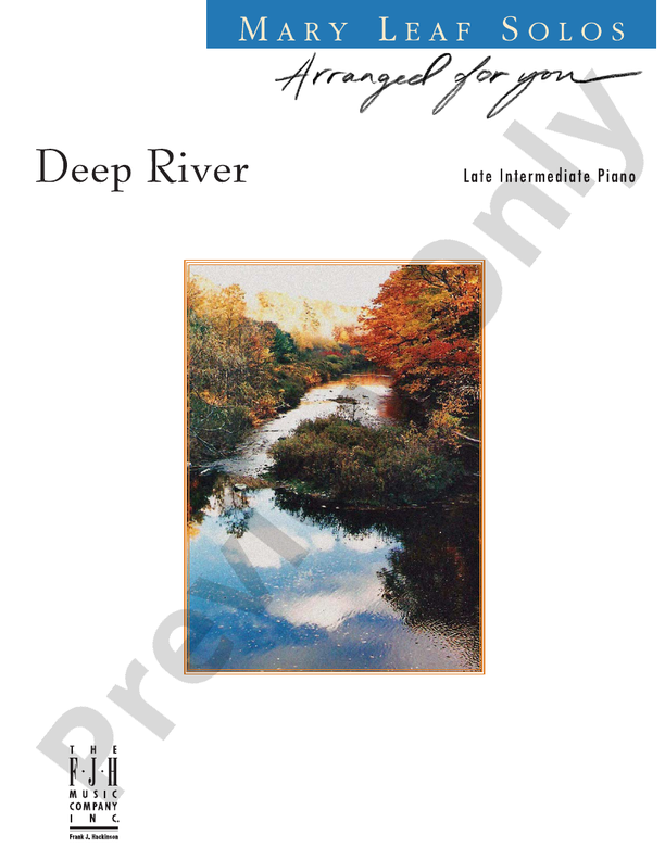 Deep River Piano Digital Sheet Music Download