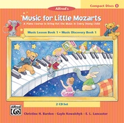 Music for Little Mozarts: CD 2-Disc Sets for Lesson and Discovery Books, Level 1