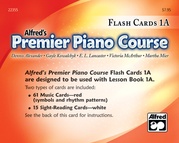 Premier Piano Course, Flash Cards 1A