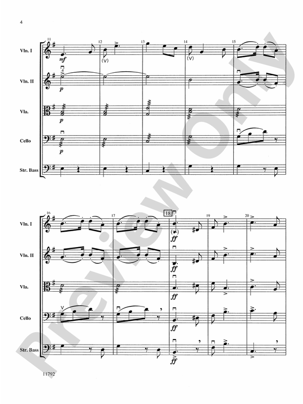 New World Symphony String Orchestra Conductor Score And Parts Antonin Dvorák Digital Sheet