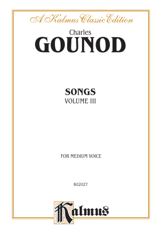 Songs, Volume III
