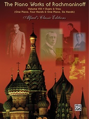 The Piano Works of Rachmaninoff, Volume VIII: Works for One Piano/Four Hands and One Piano/Six Hands