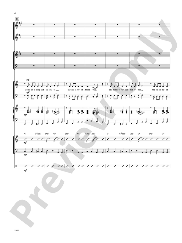 Lullaby of Broadway (and Forty-Second Street)
