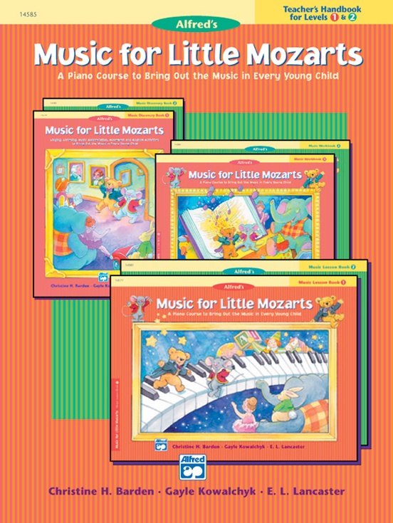 Music for Little Mozarts: Teacher's Handbook for Books 1 & 2