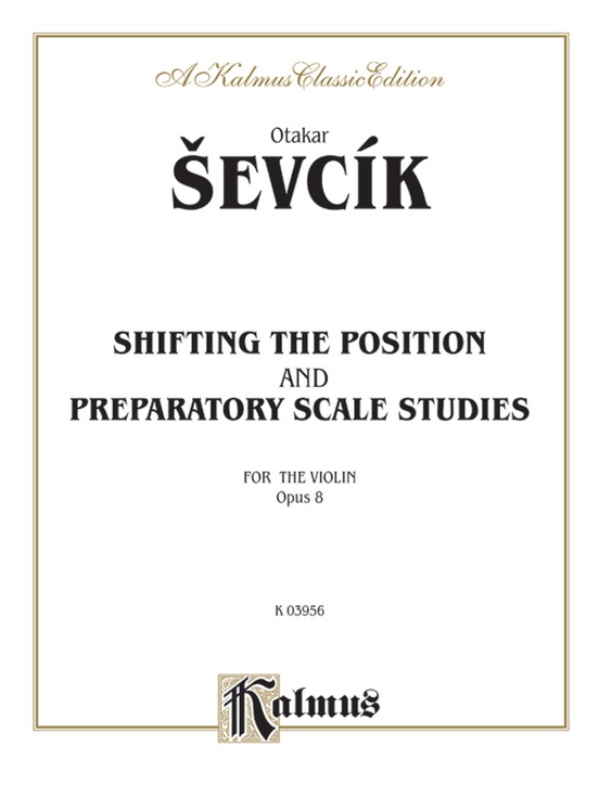 Shifting the Position and Prep. Scale Studies, Opus 8