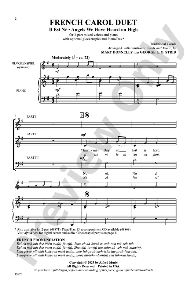 French Carol Duet
