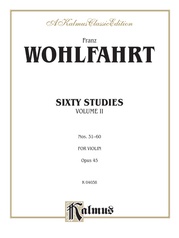 Sixty Studies, Opus 45, Volume II (Nos. 31-60)