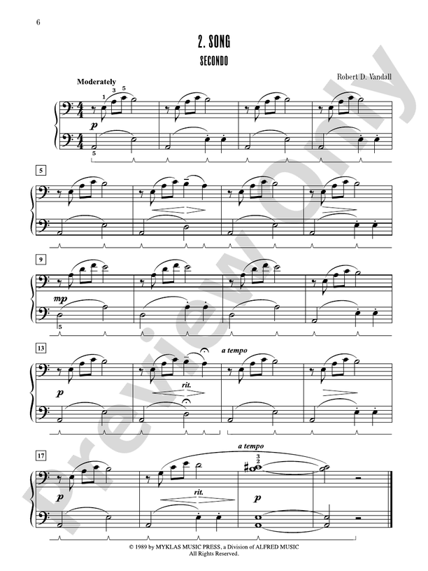 Contest Winners for Two, Book 3: 9 Original Piano Duets from the Alfred, Belwin, and Myklas Libraries