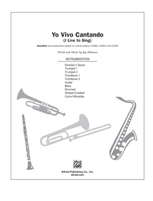 Yo Vivo Cantando (I Live to Sing): 2nd B-flat Trumpet