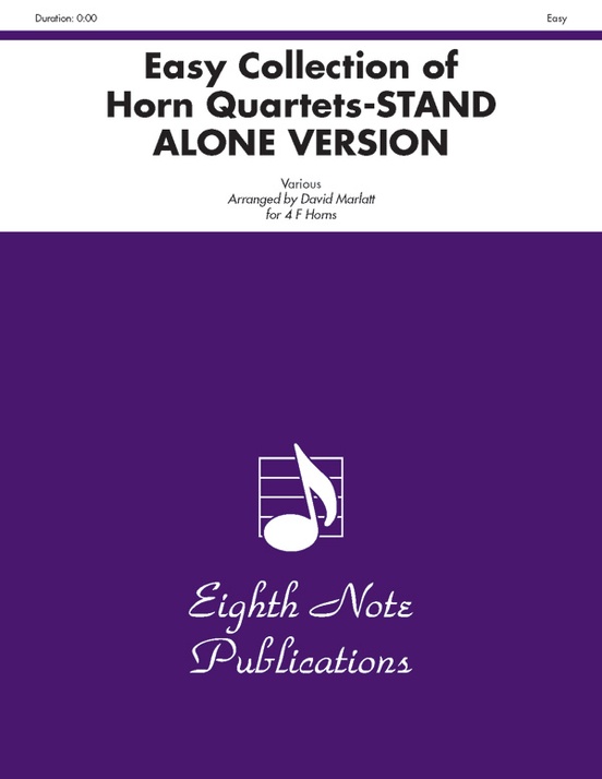 Easy Collection of Horn Quartets (stand alone version)