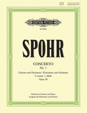 Clarinet Concerto No. 1 in C minor Op. 26 (Edition for Clarinet and Piano)