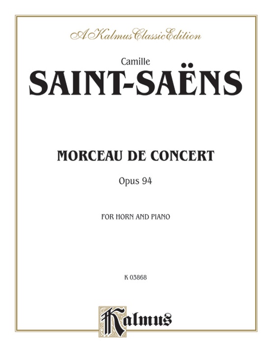 Morceau de Concert, Opus 94