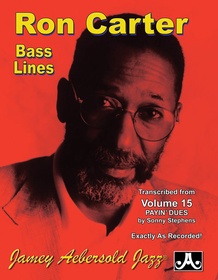 Ron Carter Bass Lines, Vol. 15