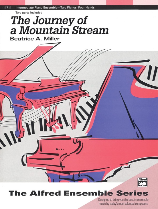 The Journey of a Mountain Stream - Piano Duo (2 Pianos, 4 Hands)