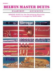 Belwin Master Duets (Clarinet), Advanced Volume 2