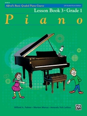 Alfred's Basic Graded Piano Course, Lesson Book 3