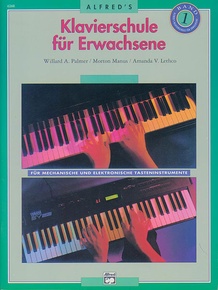 Alfred's Basic Adult Piano Course: German Edition Lesson Book 1