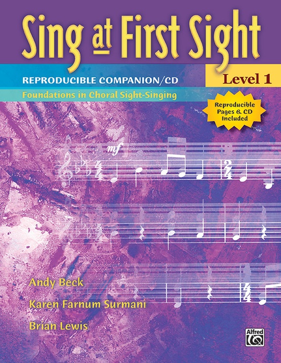 Sheet　First　Choral　Sight,　Level　Kit　1:　Reproducible　Companion　CD　Music　Sing　at