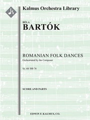 Romanian Folk Dances, Sz. 68/ BB 76