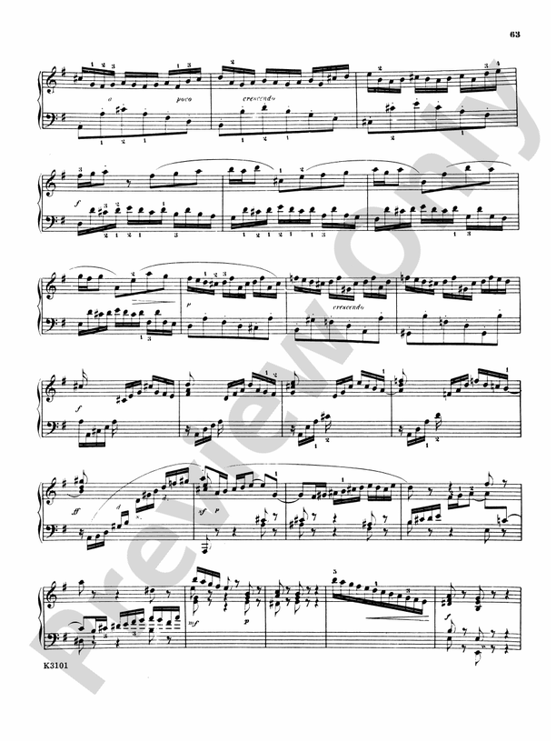 Bach Six Partitas and Overture in French Style (Ed. Hans Bischoff